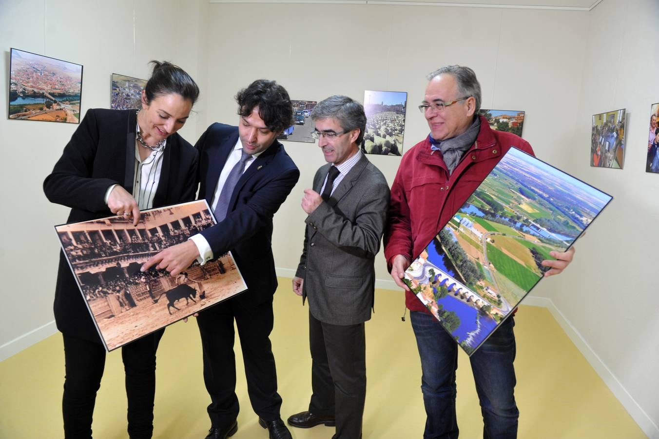 Inauguración de la Sala Cultural &#039;El Norte de Castilla&#039; en Tordesillas (Valladolid)