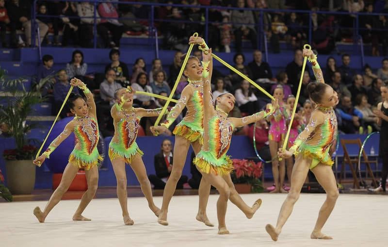 Homenaje a Sara Bayon y a la gimnasia rítmica palentina en Palencia