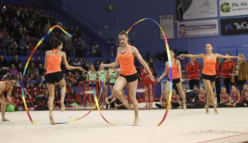 Homenaje a Sara Bayon y a la gimnasia rítmica palentina en Palencia