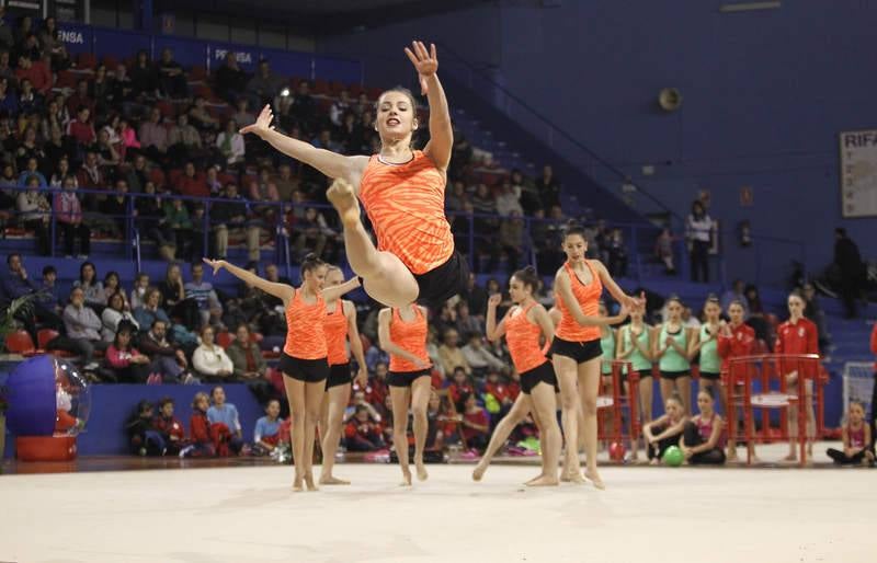 Homenaje a Sara Bayon y a la gimnasia rítmica palentina en Palencia