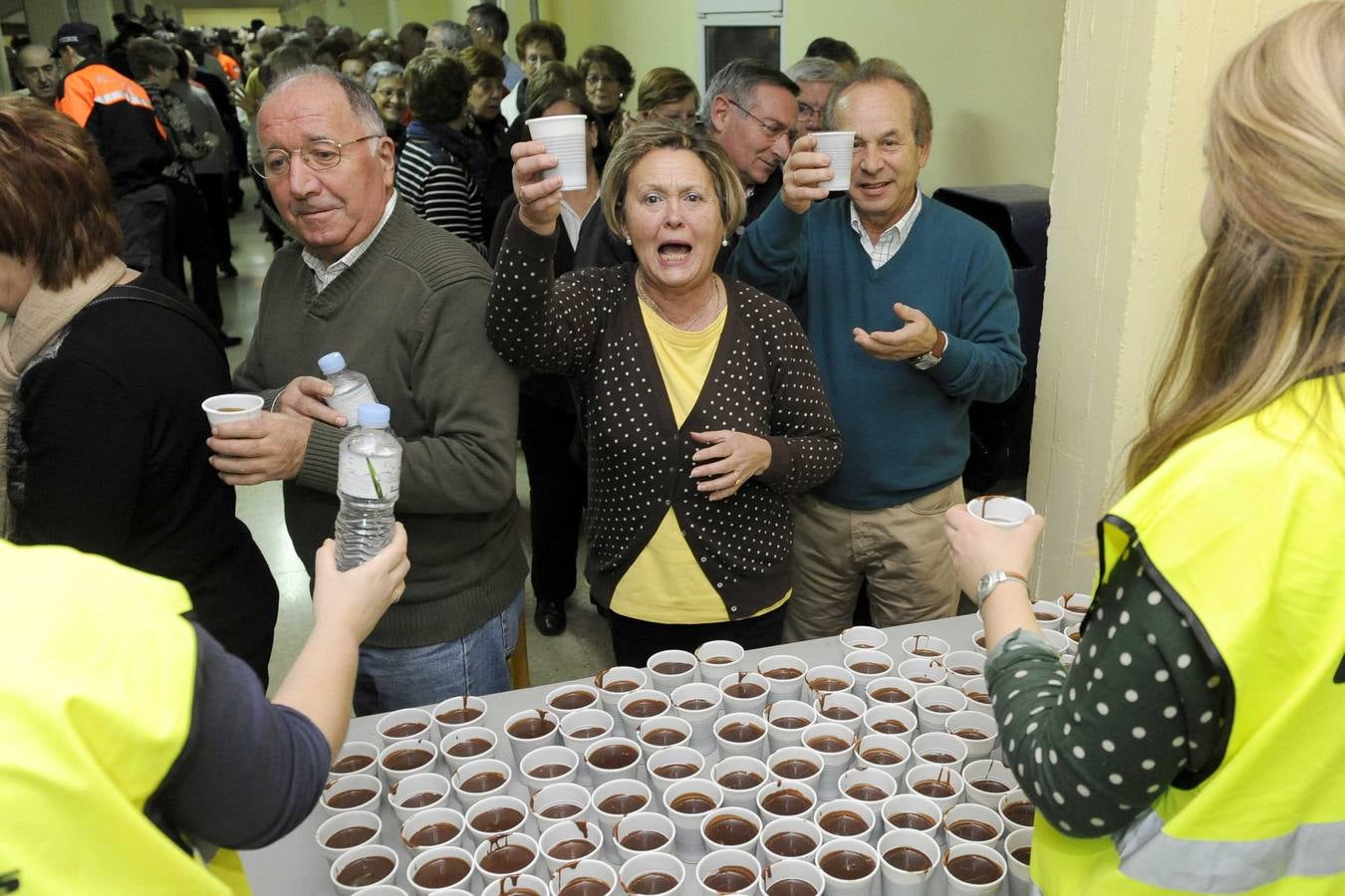 Fiesta de los mayores en el pabellón Huerta del Rey