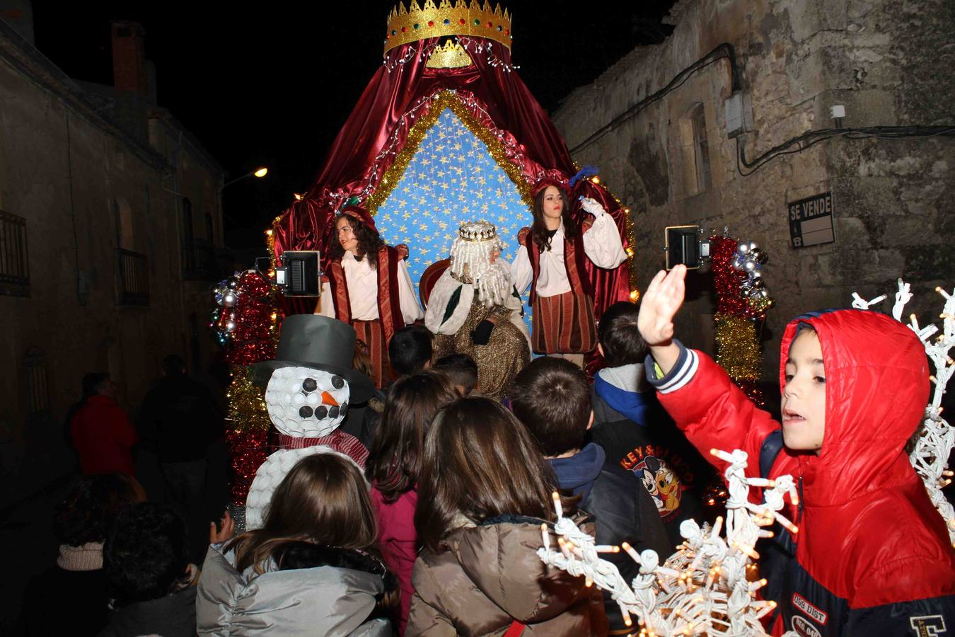 Cabalgata de los Reyes Magos en Campaspero.