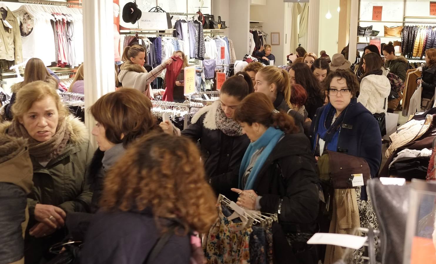 Comienzan las rebajas de invierno en Valladolid