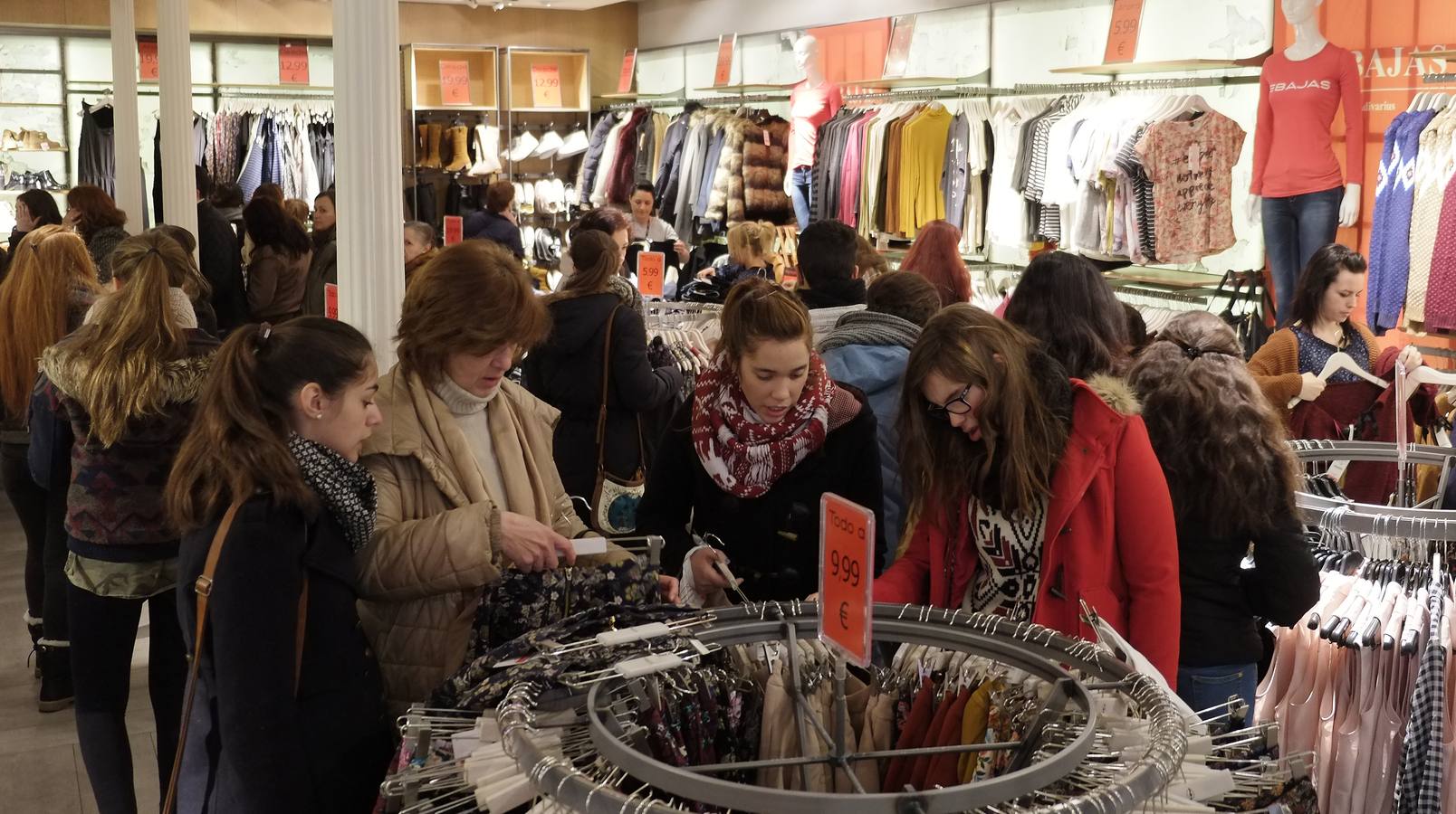 Comienzan las rebajas de invierno en Valladolid