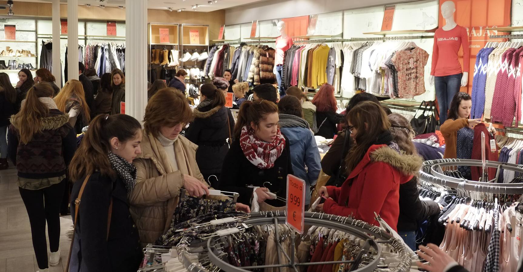 Comienzan las rebajas de invierno en Valladolid