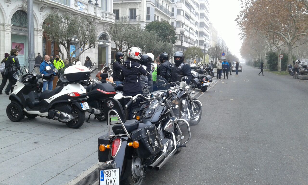 Ambiente motero en Valladolid sin Pingüinos