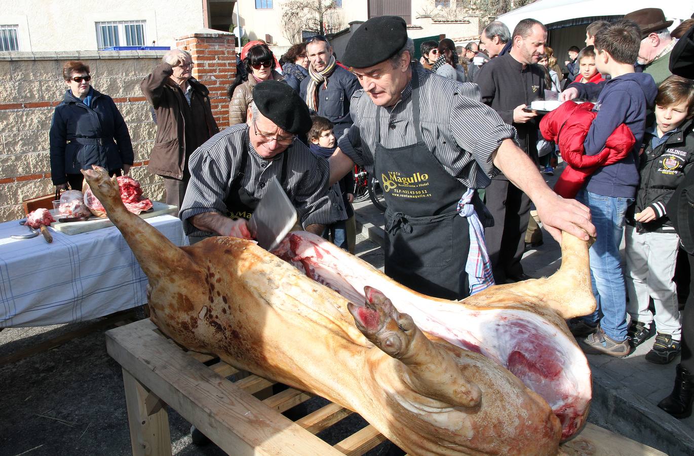 Matanza Solidaria de Venta Magullo (Segovia)