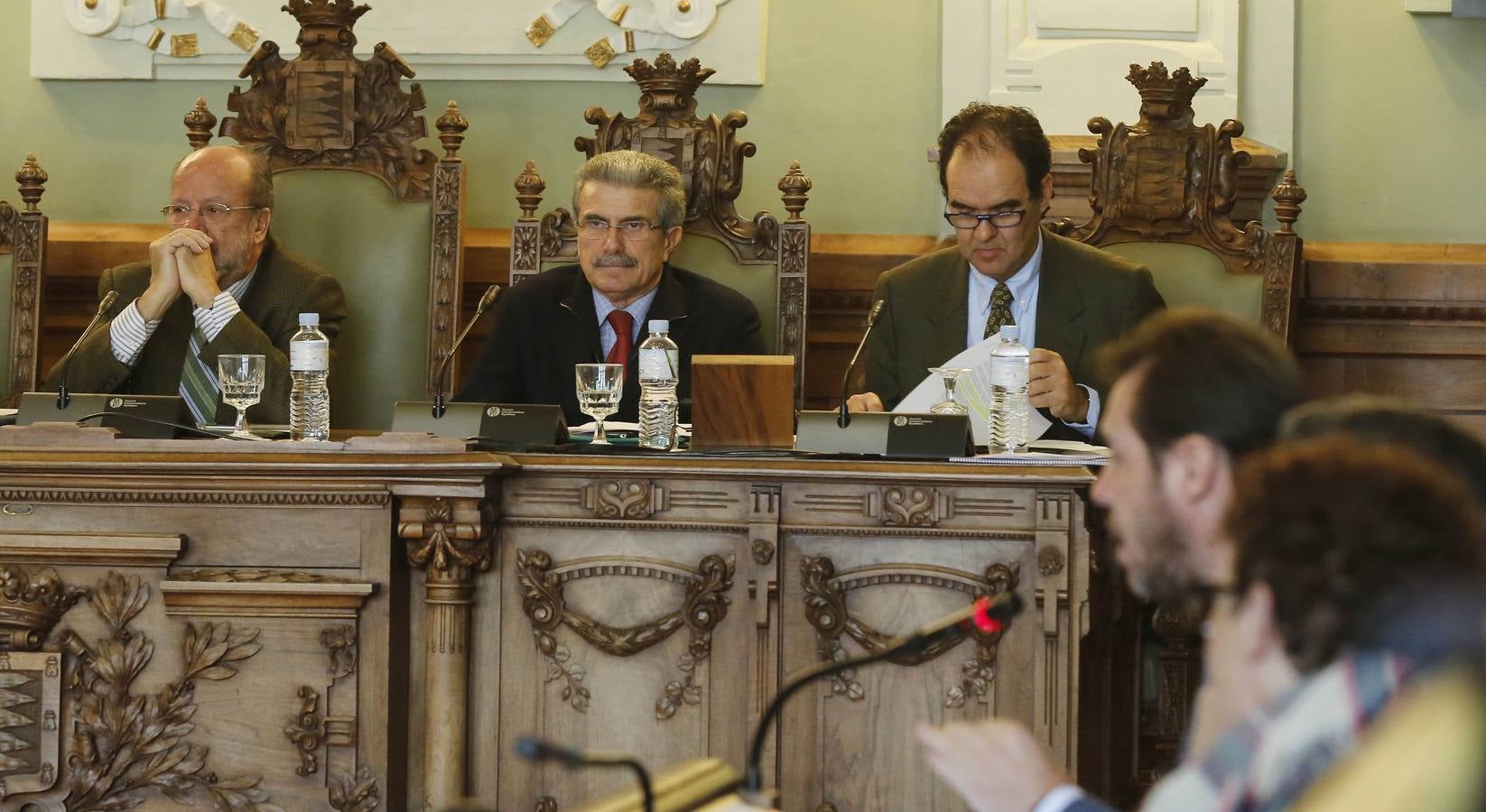 Pleno en el Ayuntamiento de Valladolid