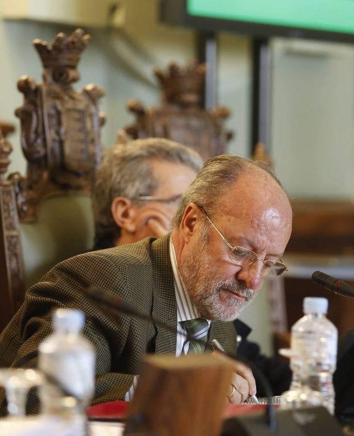 Pleno en el Ayuntamiento de Valladolid