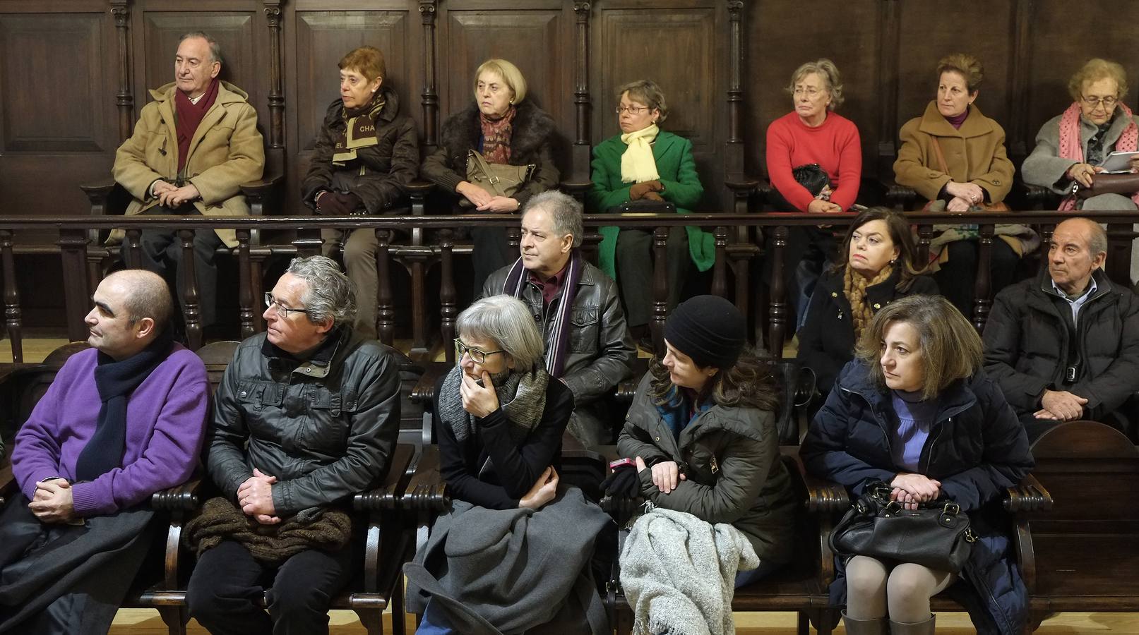 Fermín Herrero en el Aula de Cultura de El Norte de Castilla