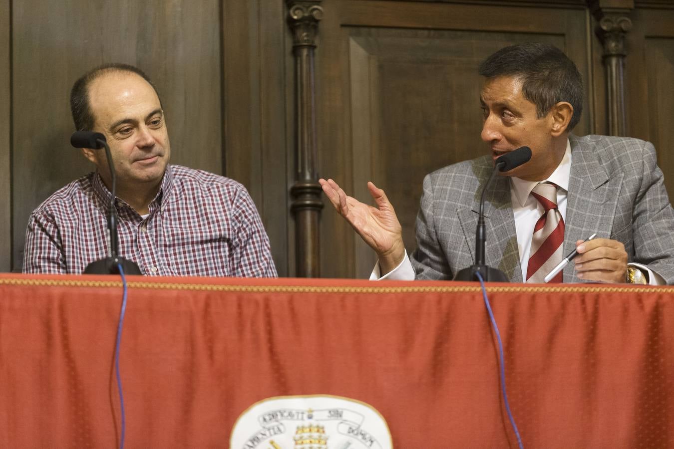 Fermín Herrero en el Aula de Cultura de El Norte de Castilla