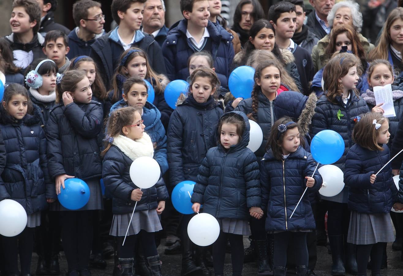 Los colegios segovianos celebran el Día de la Paz