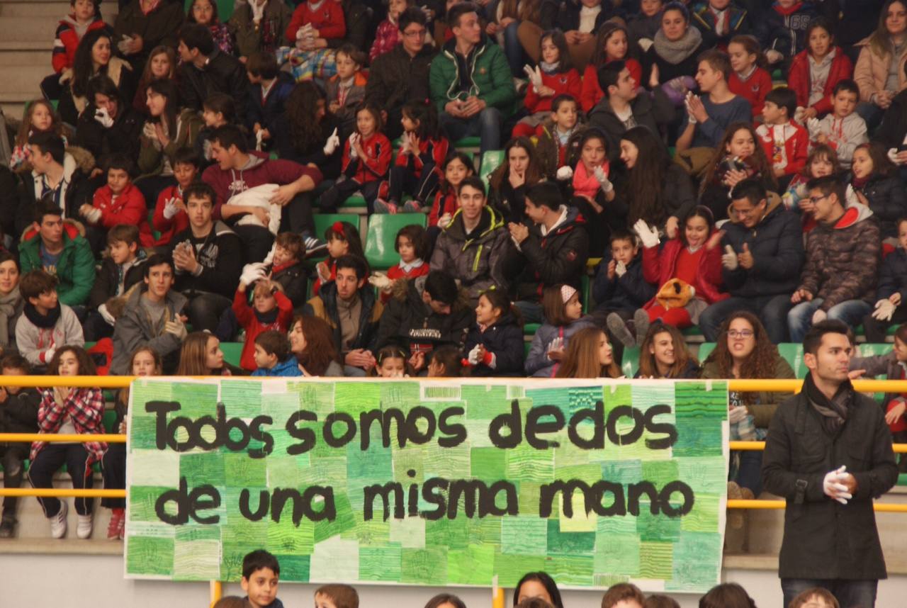 Acto en el colegio de San Agustín.