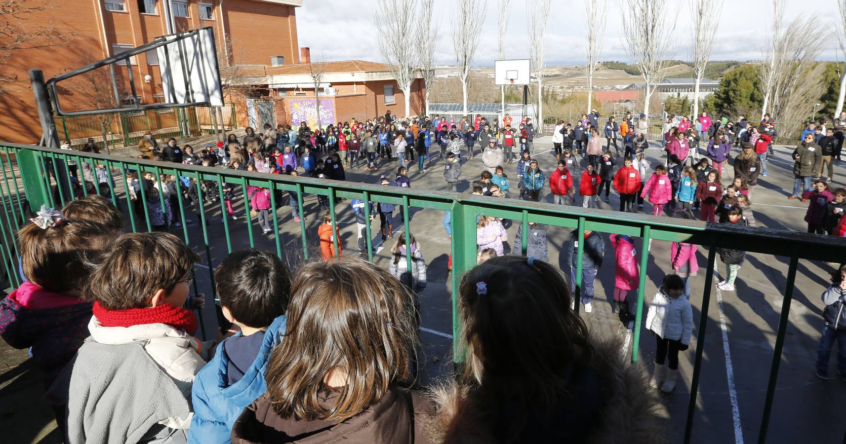 Día de la Paz en el colegio Ignacio Martín Baró.