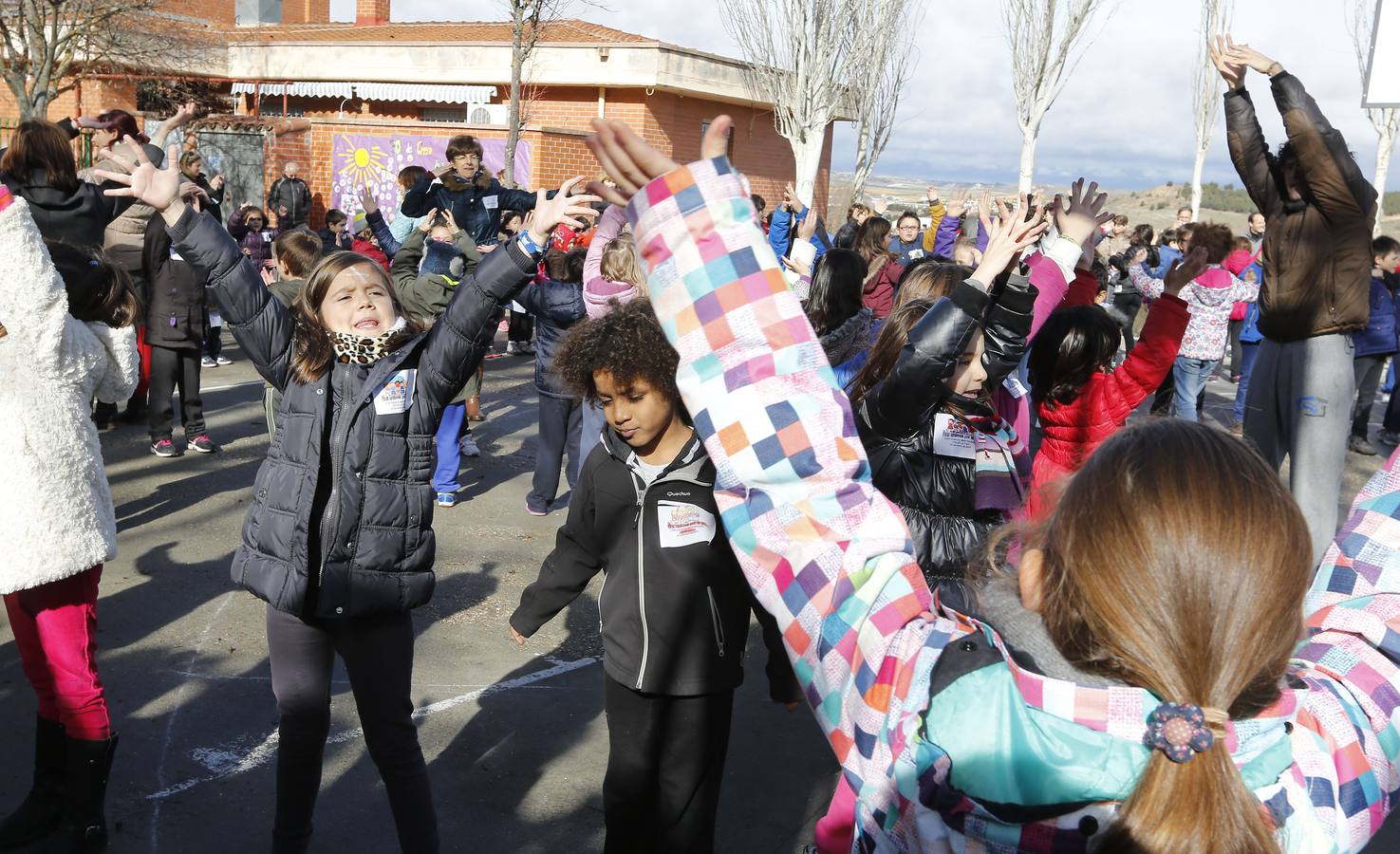 Día de la Paz en el colegio Ignacio Martín Baró.