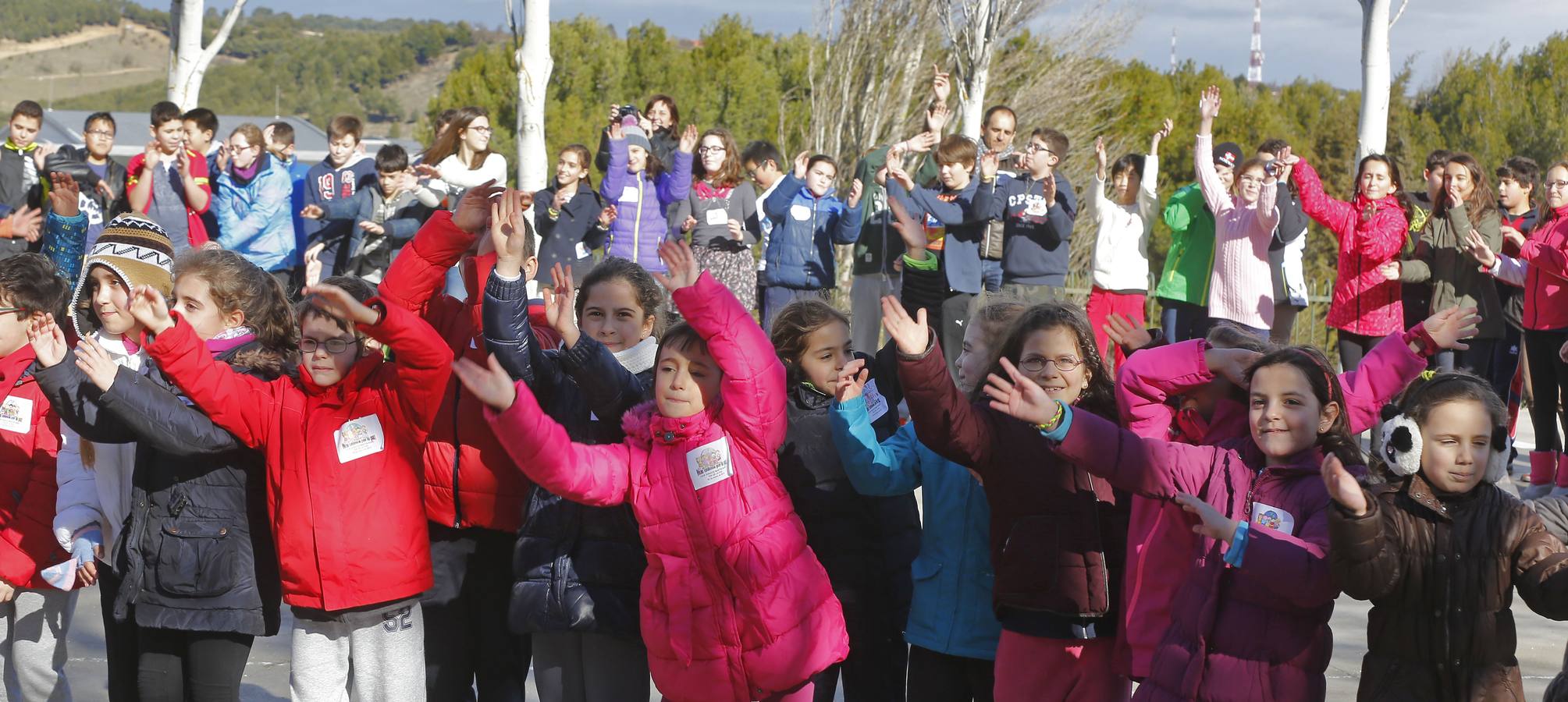 Día de la Paz en el colegio Ignacio Martín Baró.