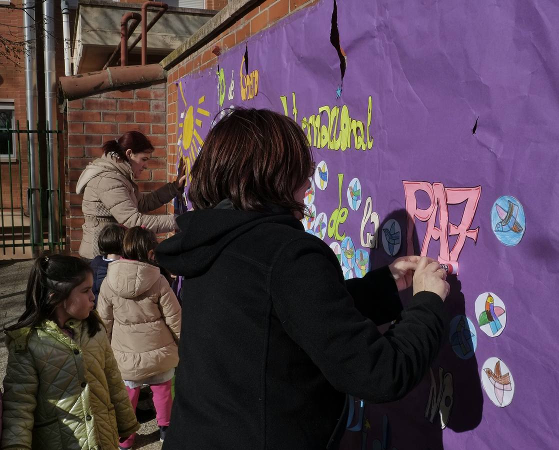 Día de la Paz en el colegio Ignacio Martín Baró.