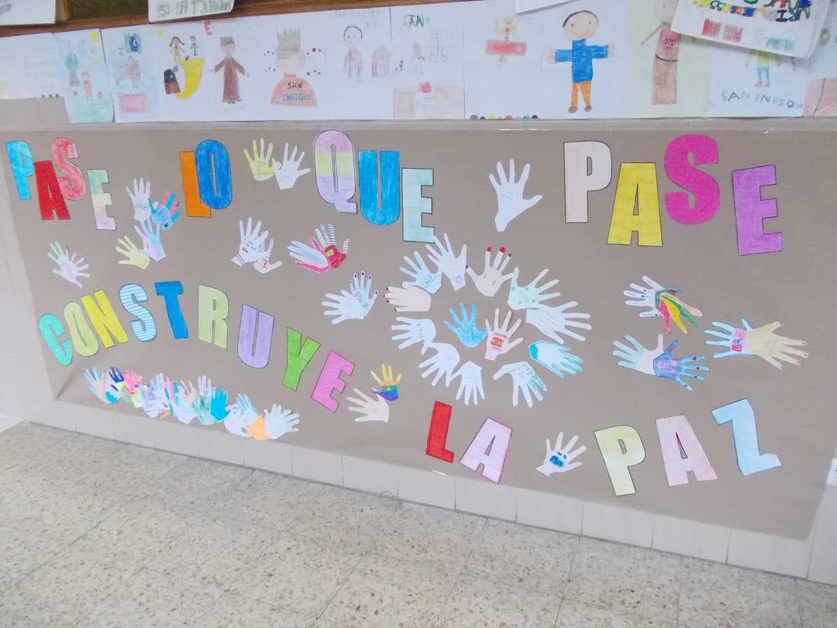 Día de la Paz en el colegio Teresianas.