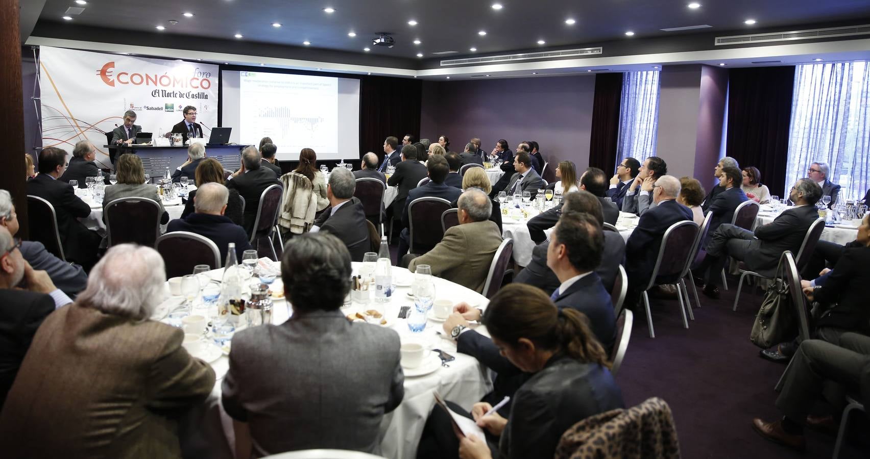 Álvaro Nadal en el Foro Económico de El Norte de Castilla