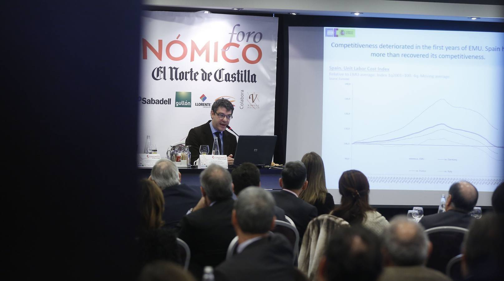 Álvaro Nadal en el Foro Económico de El Norte de Castilla