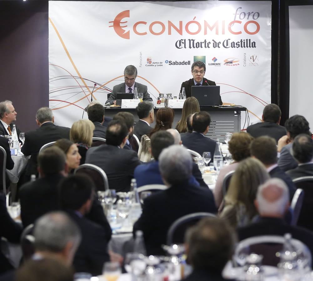 Álvaro Nadal en el Foro Económico de El Norte de Castilla