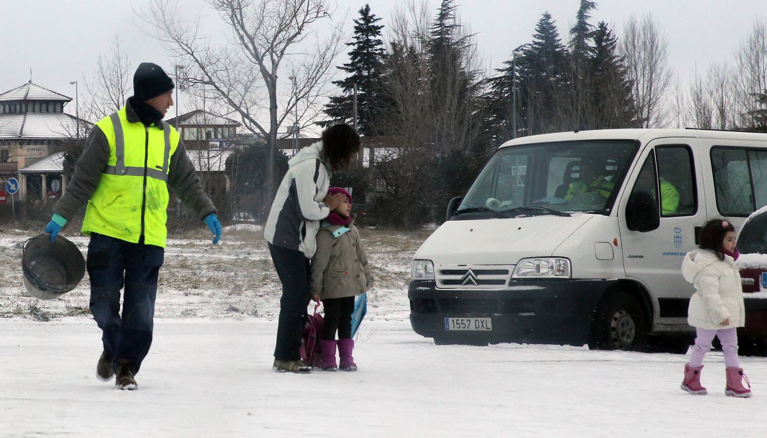 Nueva jornada de nieve en Segovia