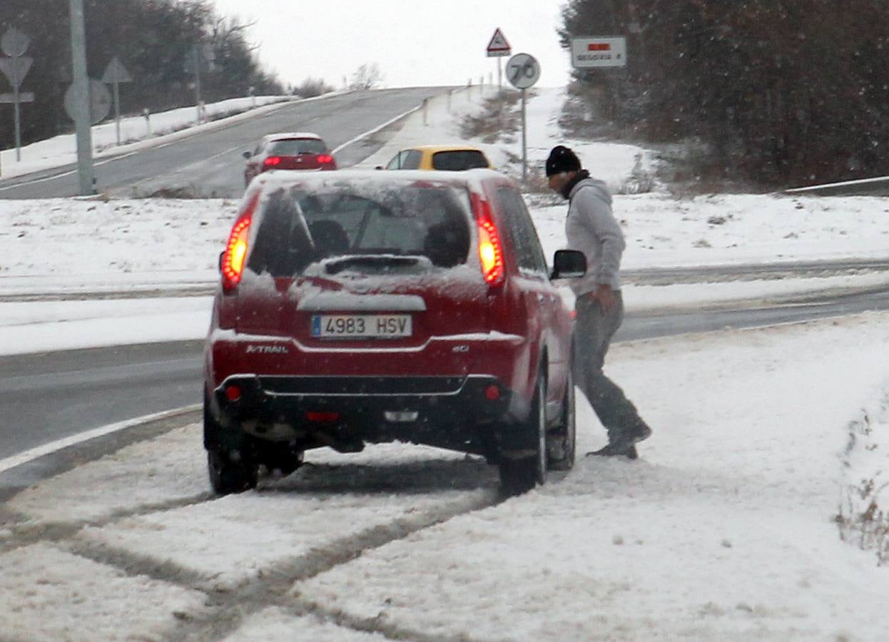 Nueva jornada de nieve en Segovia