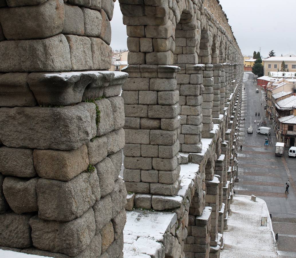 Nueva jornada de nieve en Segovia