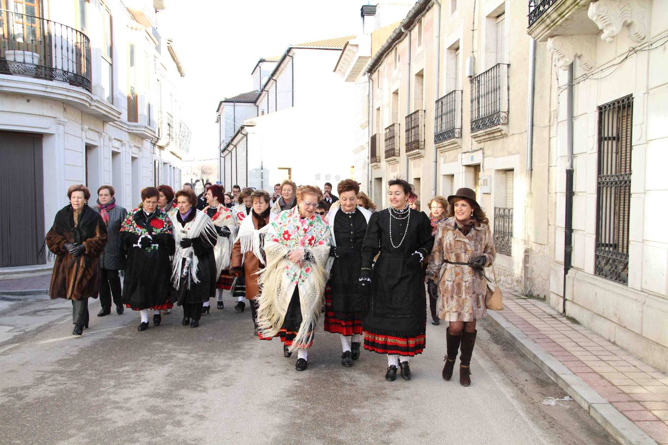 Celebración de las águedas en Campaspero (Valladolid)