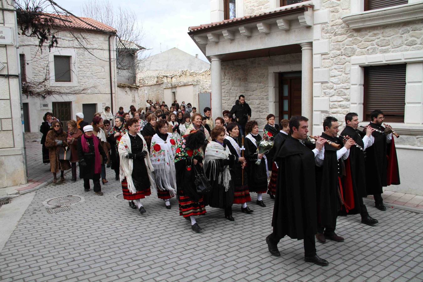 Celebración de las águedas en Campaspero (Valladolid)