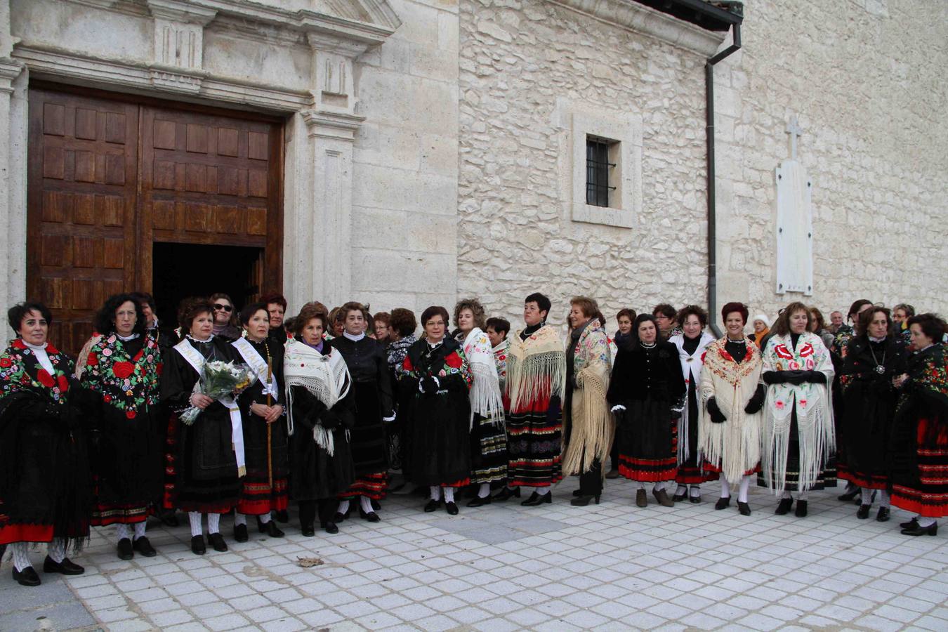 Celebración de las águedas en Campaspero (Valladolid)