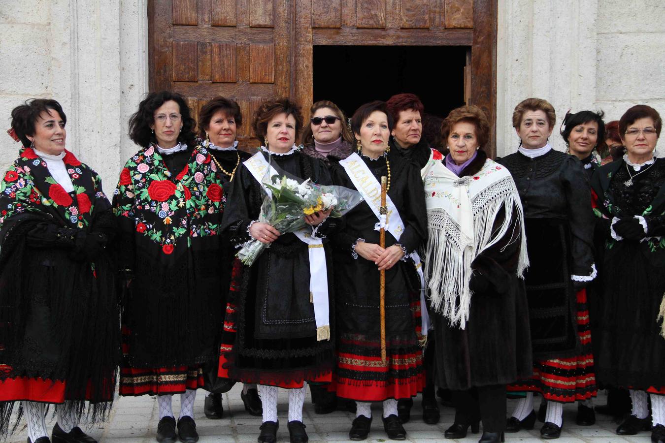 Celebración de las águedas en Campaspero (Valladolid)