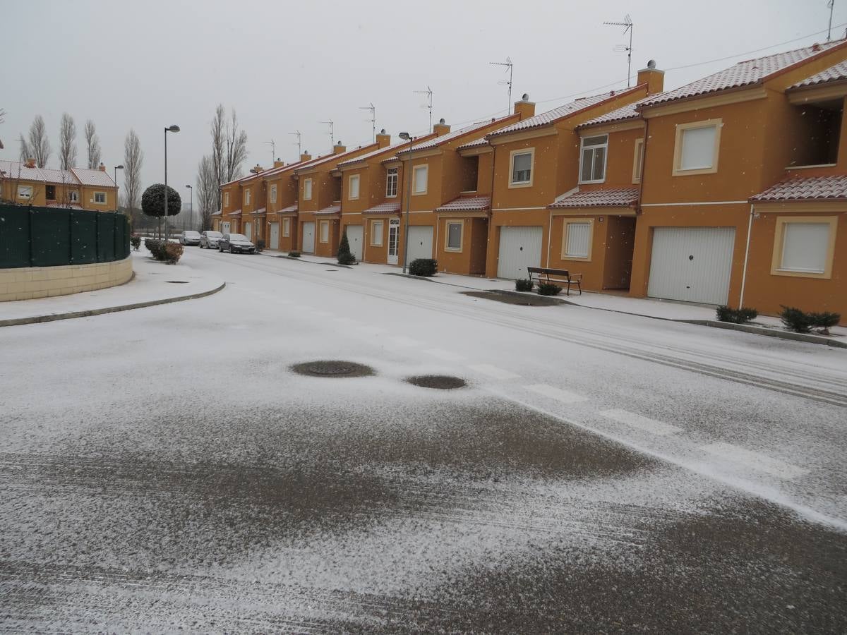 Nieve en Aldeamayor de San Martín.