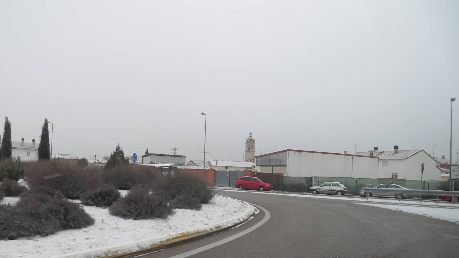 Nieve en Aldeamayor de San Martín.