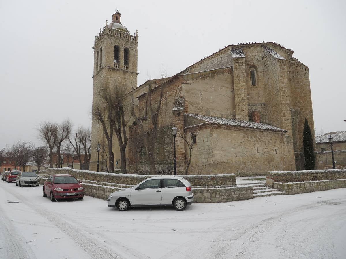 Nieve en Aldeamayor de San Martín.
