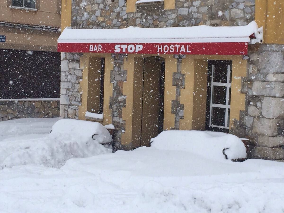 Nieve en Velilla y Guardo (Palencia)