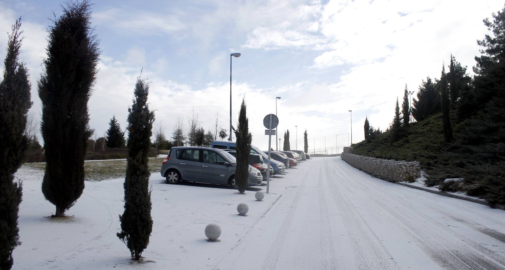 Nueva jornada de nieve en Valladolid
