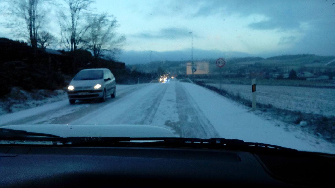 Nieve en Zaratán.