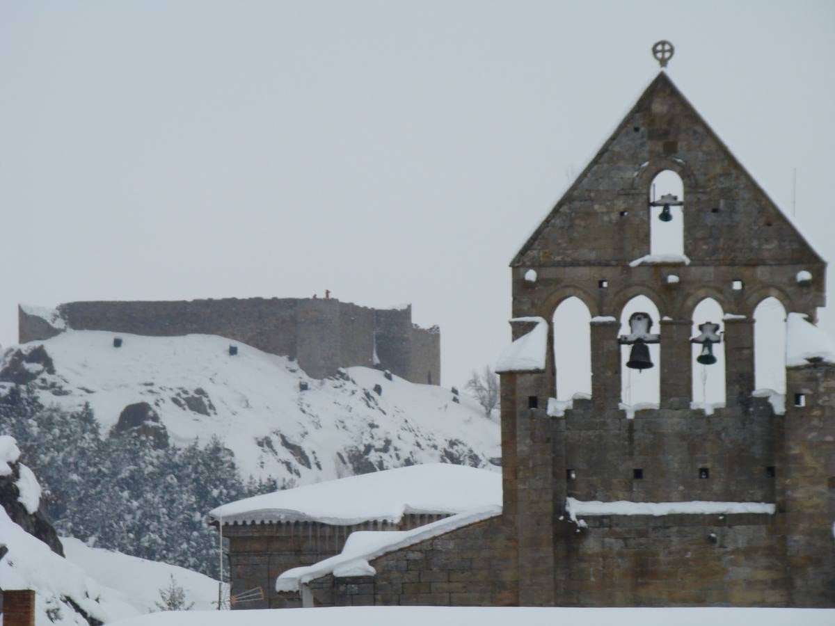 Jornada de nieve en Aguilar de Campoo (Palencia)