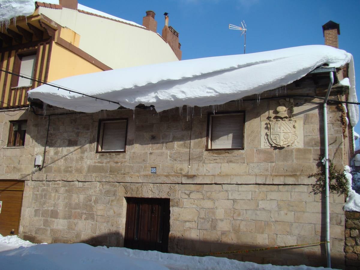 Jornada de nieve en Aguilar de Campoo (Palencia)