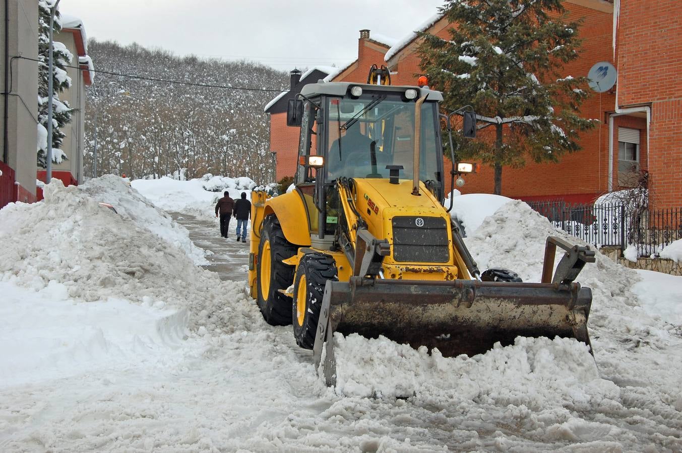 Nieve en Velilla - Ruta de los Pantanos