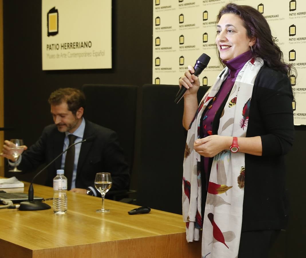 Laura Rojas-Marcos, en el Aula de Cultura de El Norte de Castilla