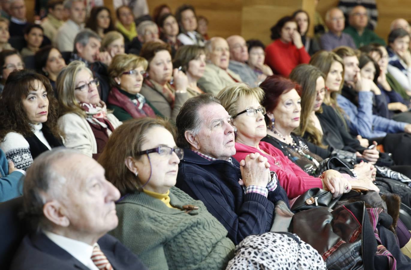 Laura Rojas-Marcos, en el Aula de Cultura de El Norte de Castilla