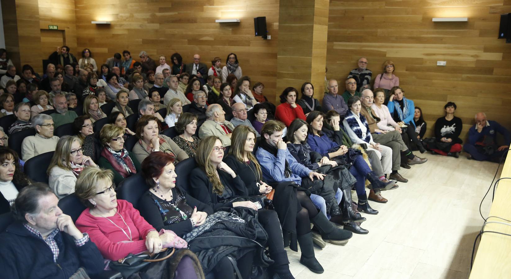 Laura Rojas-Marcos, en el Aula de Cultura de El Norte de Castilla