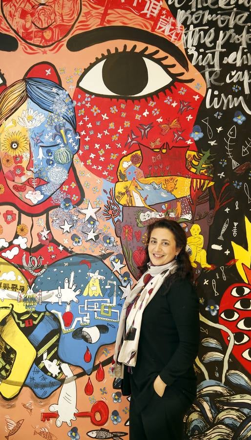 Laura Rojas-Marcos, en el Aula de Cultura de El Norte de Castilla