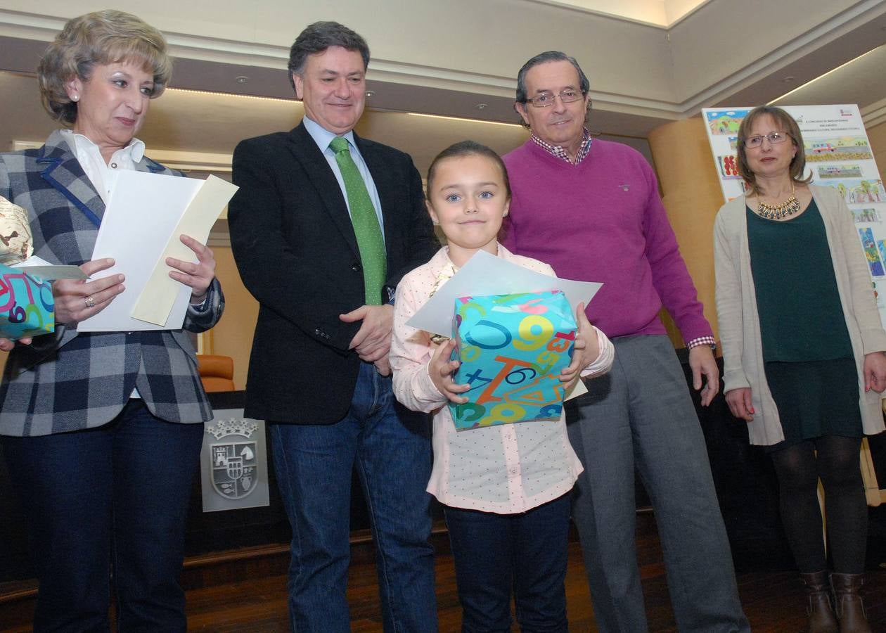 Entrega de premios del X Concurso de Marcapáginas de los Bibliobuses de la Diputación de Segovia