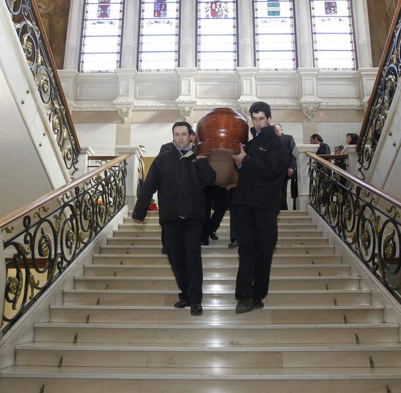 Funeral por el presidente de la Diputación de Palencia, José María Hernández (1/2)