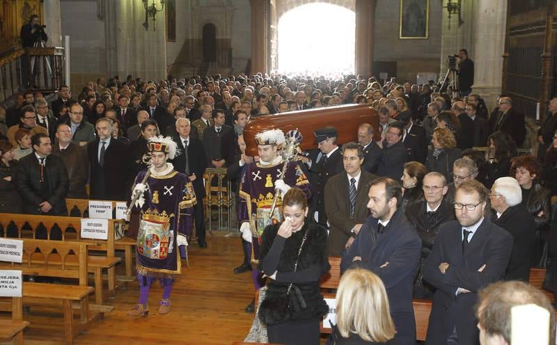 Funeral por el presidente de la Diputación de Palencia, José María Hernández (1/2)