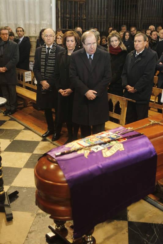 Funeral por el presidente de la Diputación de Palencia, José María Hernández (1/2)