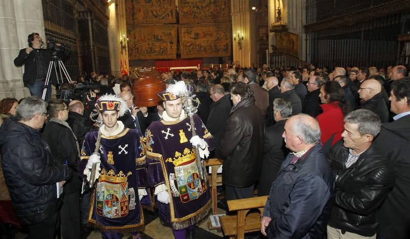 Funeral por el presidente de la Diputación de Palencia, José María Hernández (2/2)